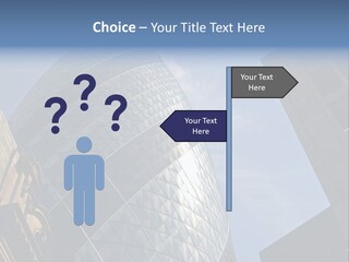 Cube Big Illustration PowerPoint Template