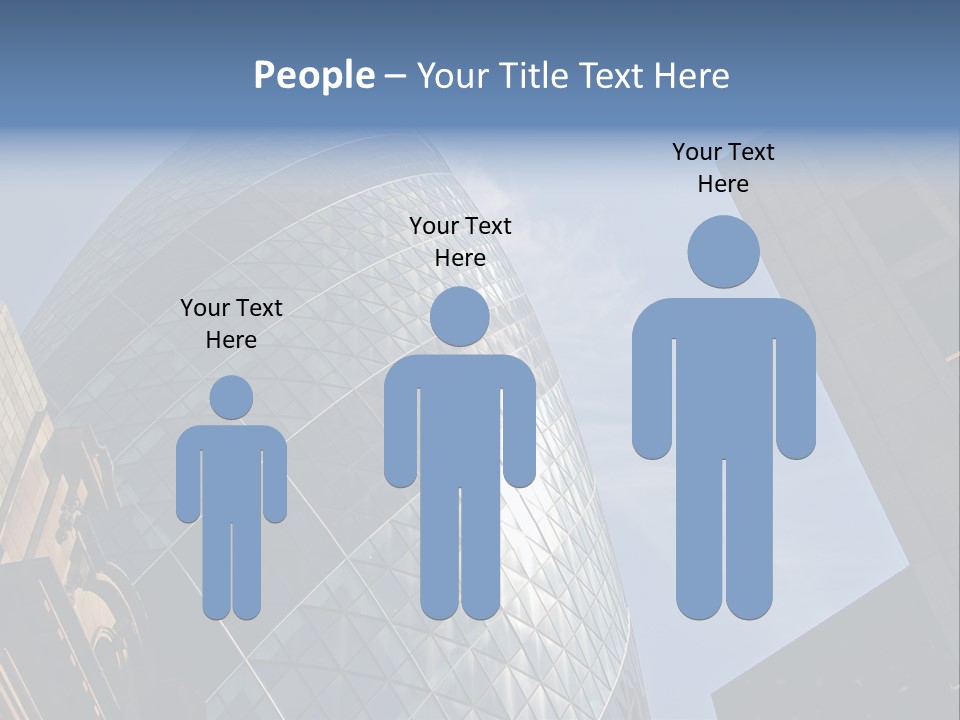 Cube Big Illustration PowerPoint Template