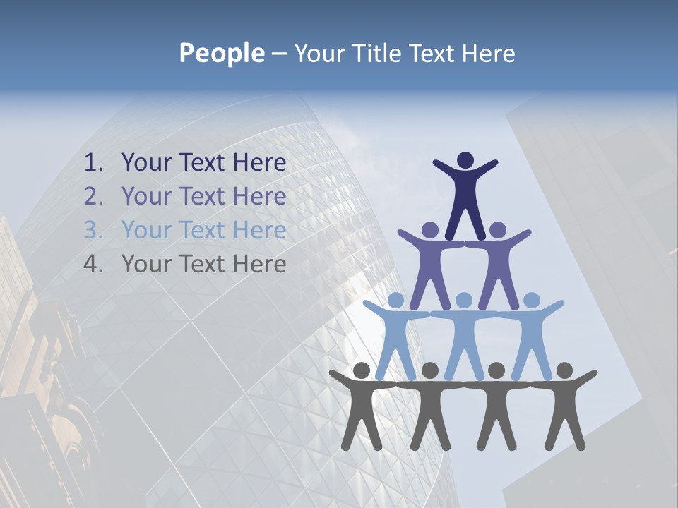 Cube Big Illustration PowerPoint Template