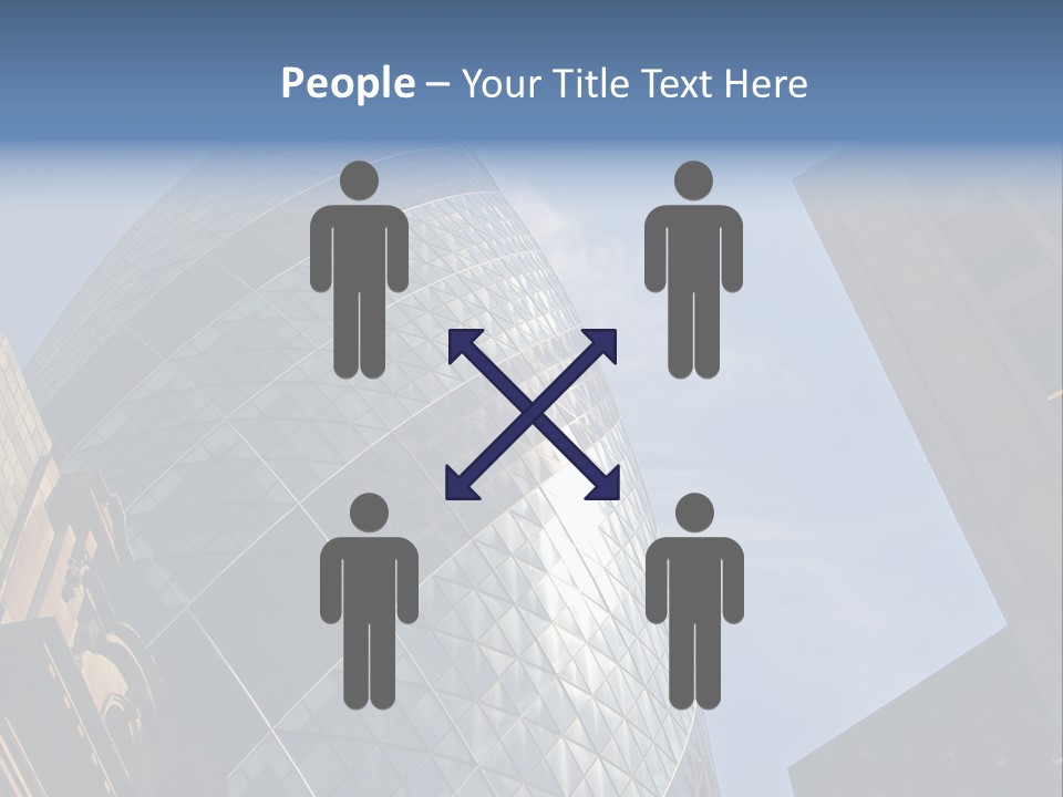 Cube Big Illustration PowerPoint Template