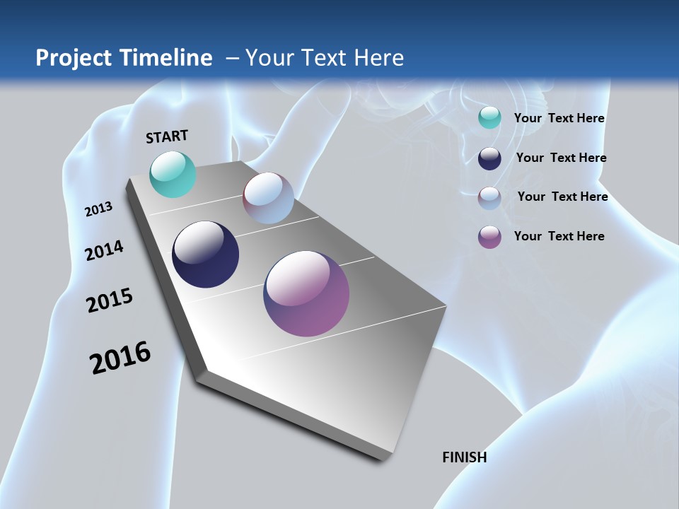 Ball Abstract View PowerPoint Template