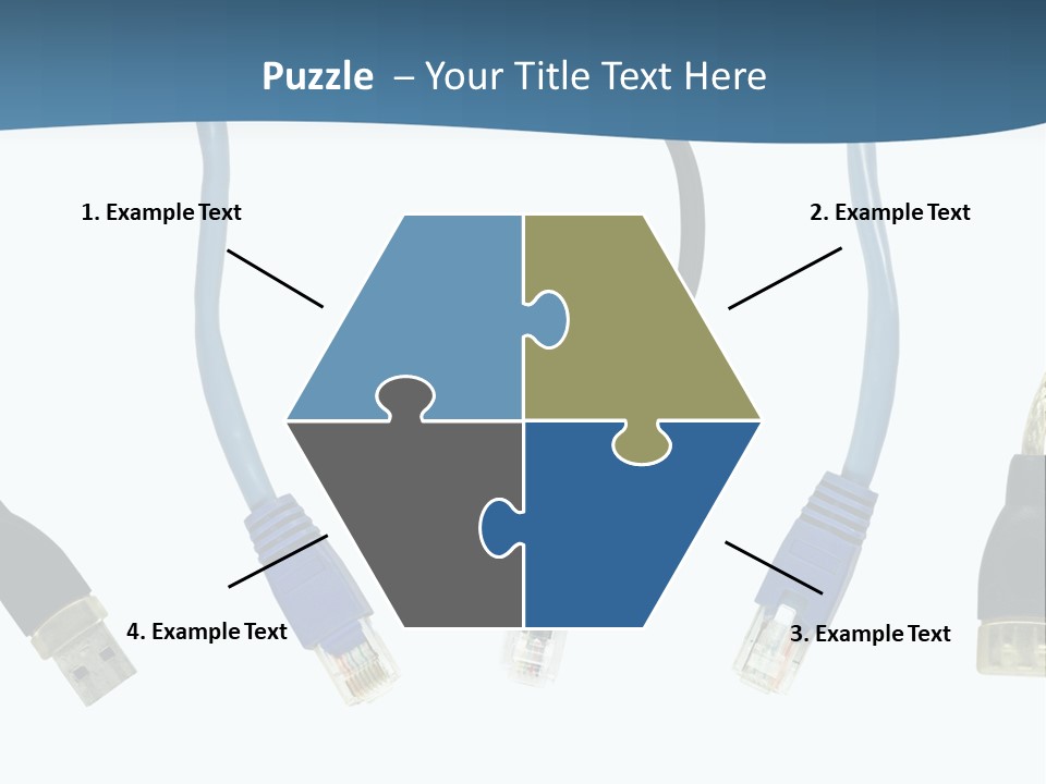 Black Globe Shape PowerPoint Template