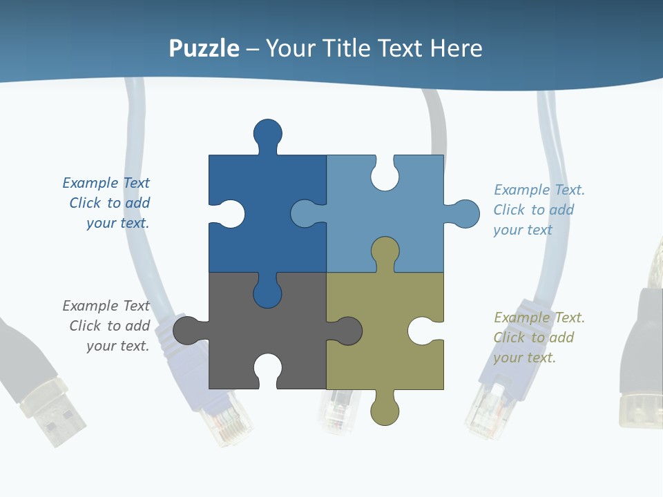 Black Globe Shape PowerPoint Template