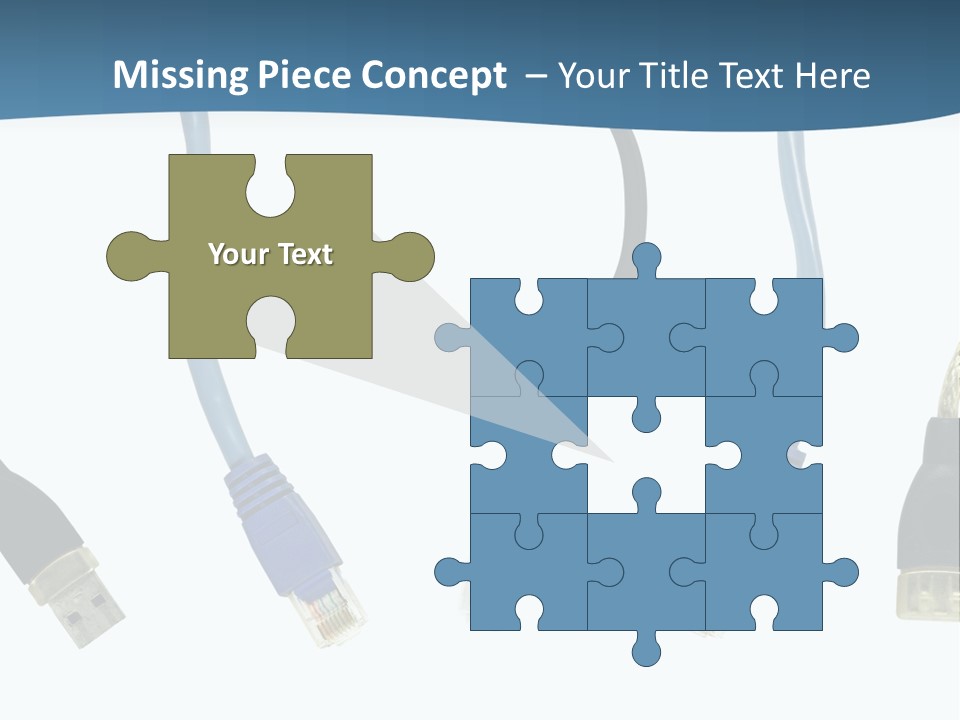 Black Globe Shape PowerPoint Template