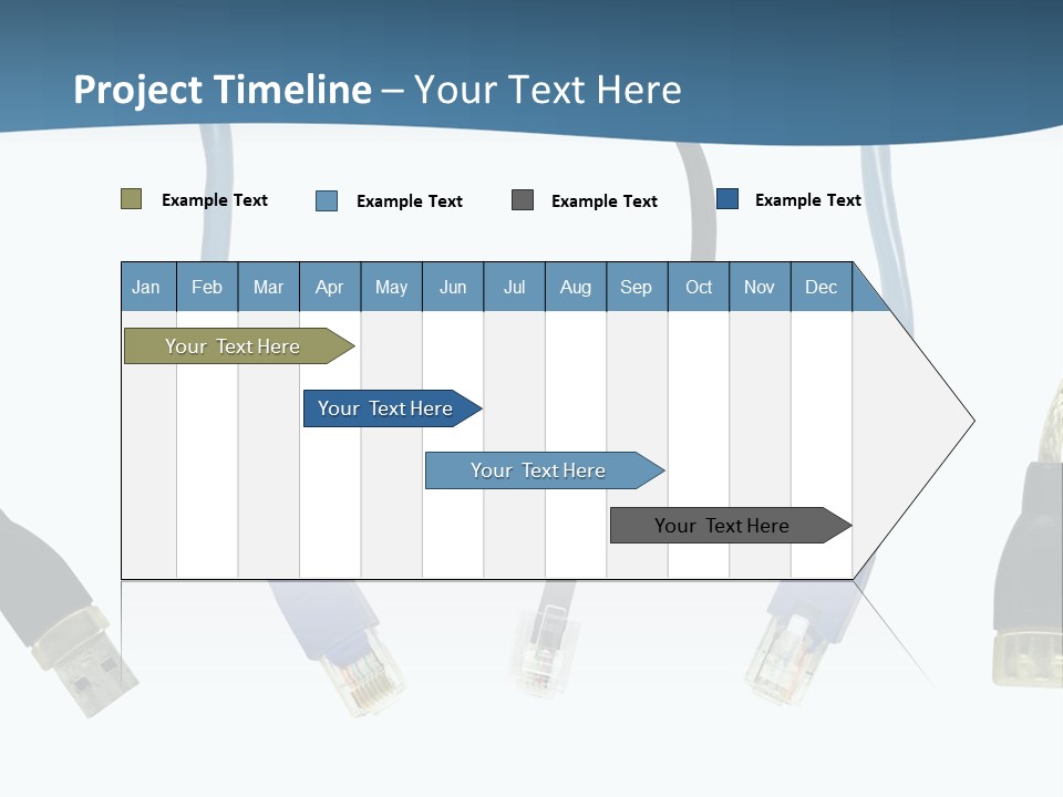 Black Globe Shape PowerPoint Template