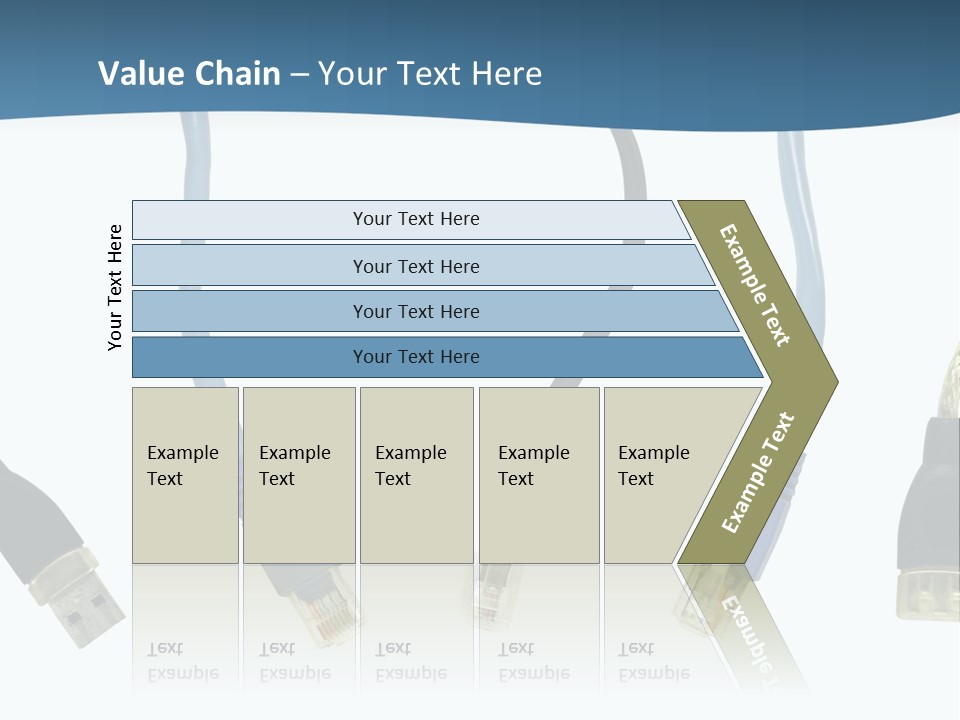 Black Globe Shape PowerPoint Template