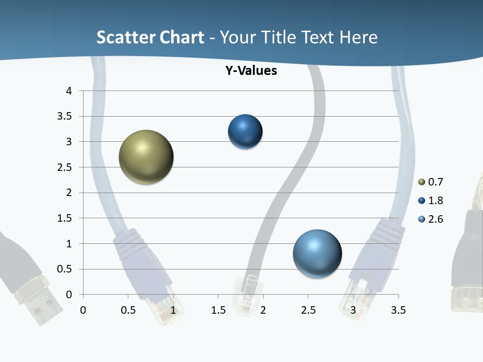 Black Globe Shape PowerPoint Template
