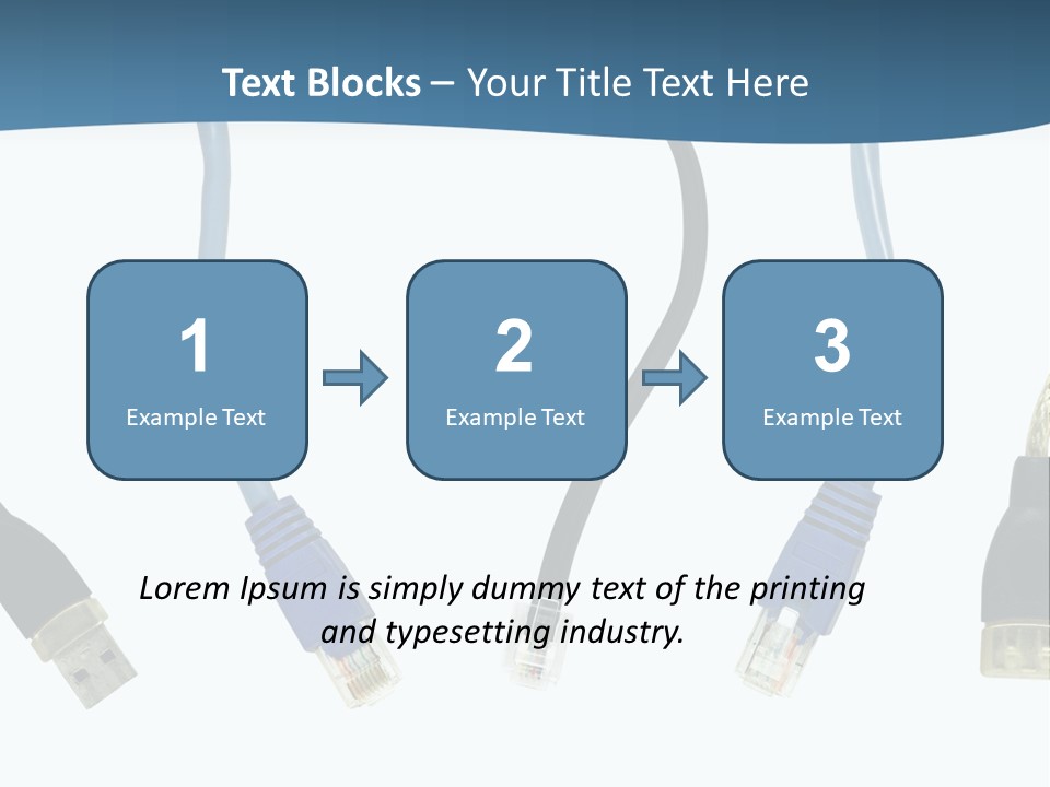 Black Globe Shape PowerPoint Template
