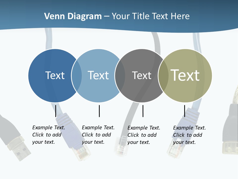 Black Globe Shape PowerPoint Template
