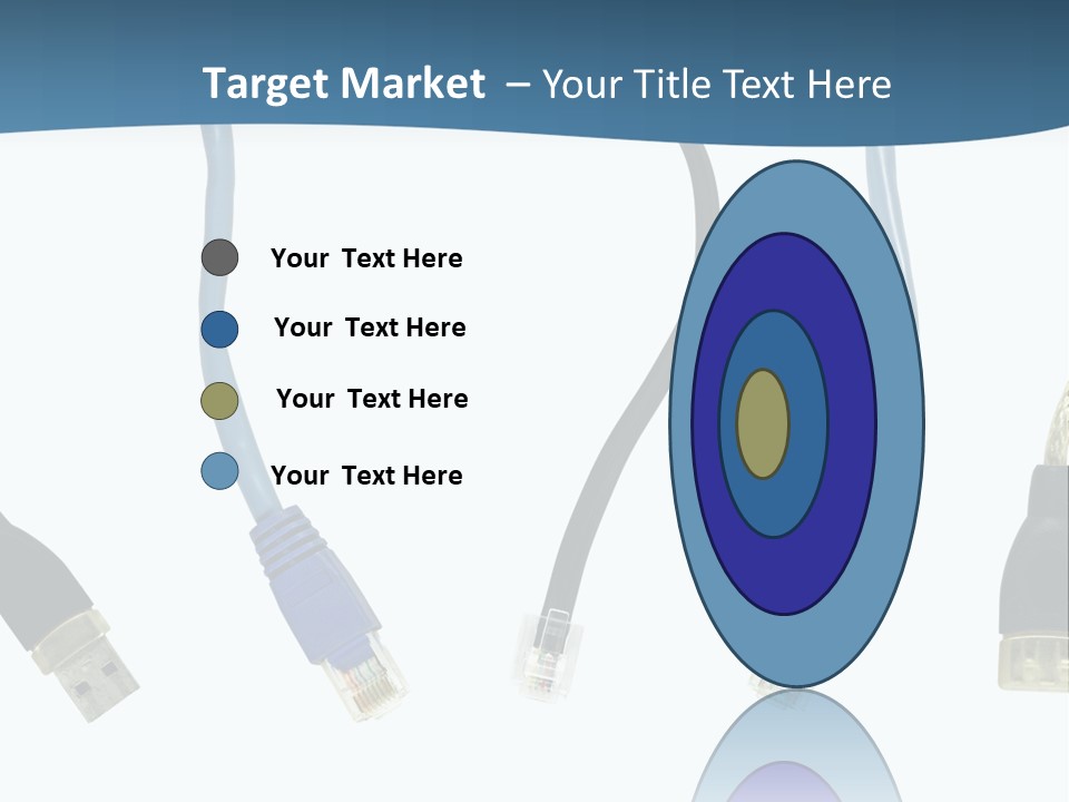 Black Globe Shape PowerPoint Template