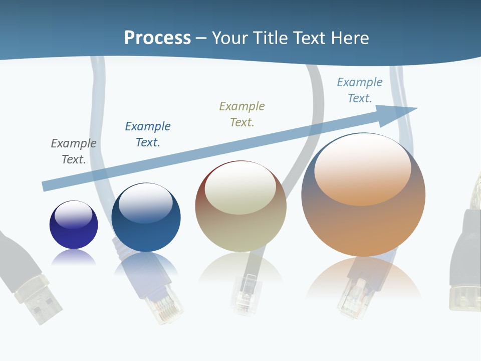 Black Globe Shape PowerPoint Template