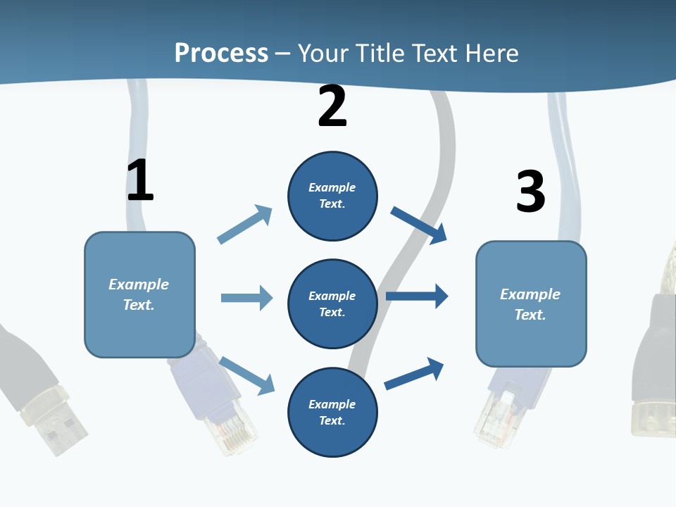 Black Globe Shape PowerPoint Template