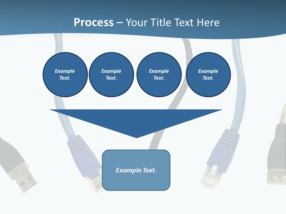 Black Globe Shape PowerPoint Template