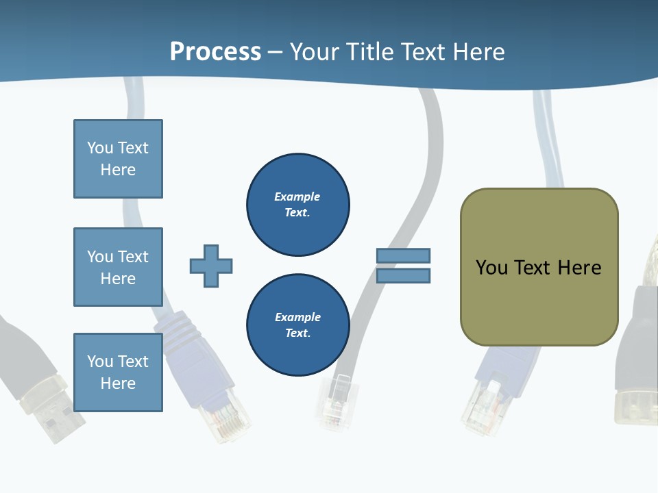 Black Globe Shape PowerPoint Template