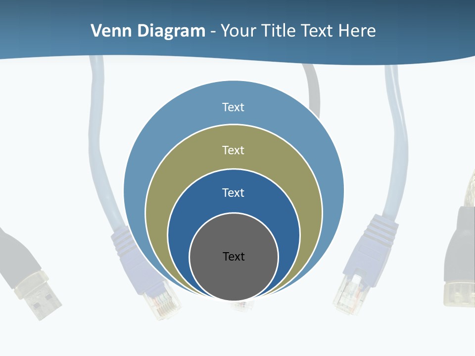Black Globe Shape PowerPoint Template