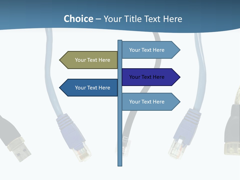 Black Globe Shape PowerPoint Template