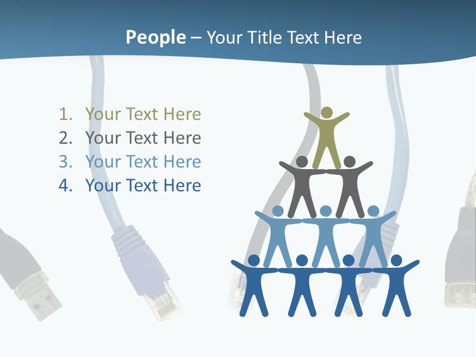 Black Globe Shape PowerPoint Template