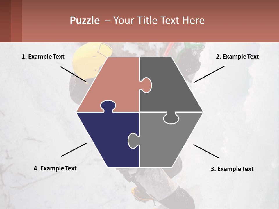 Globe Illustration Black PowerPoint Template