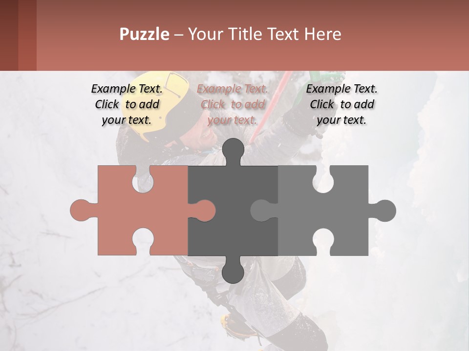 Globe Illustration Black PowerPoint Template