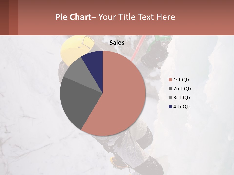 Globe Illustration Black PowerPoint Template
