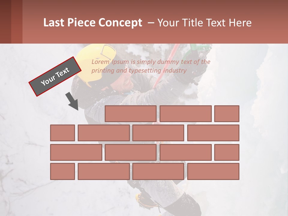 Globe Illustration Black PowerPoint Template