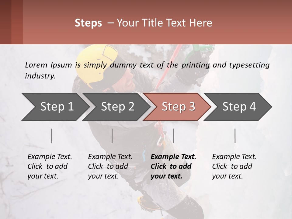 Globe Illustration Black PowerPoint Template