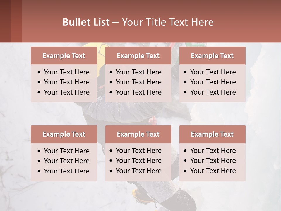 Globe Illustration Black PowerPoint Template