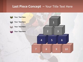 Globe Illustration Black PowerPoint Template