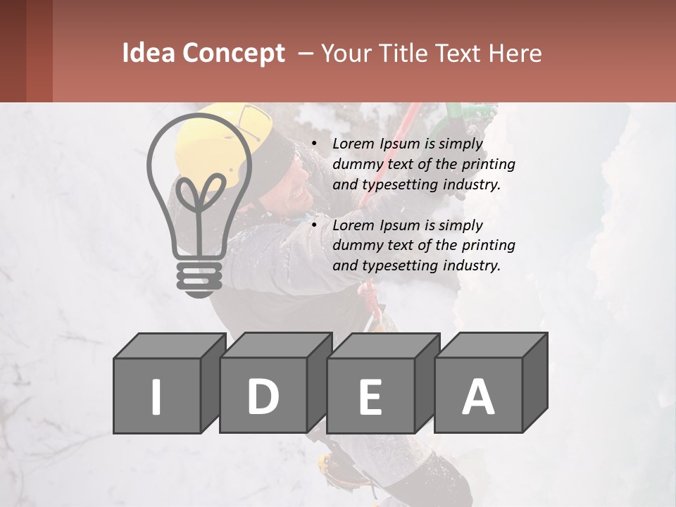 Globe Illustration Black PowerPoint Template