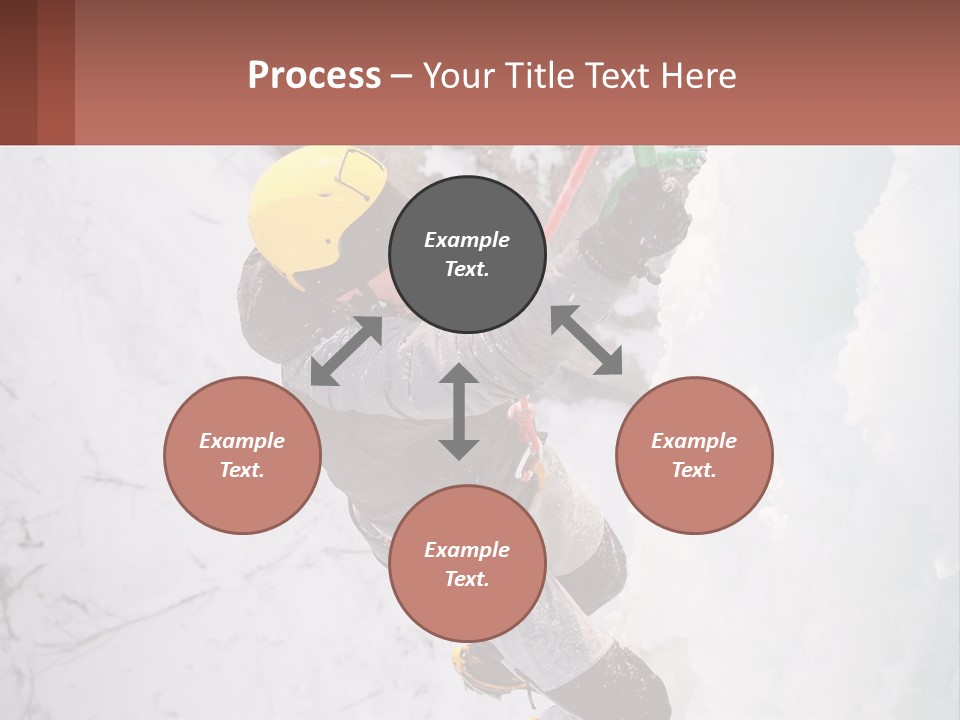 Globe Illustration Black PowerPoint Template