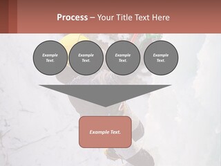 Globe Illustration Black PowerPoint Template