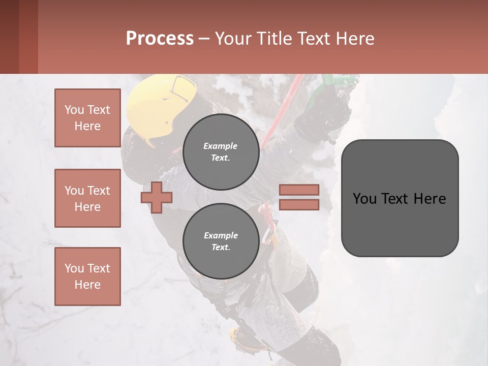 Globe Illustration Black PowerPoint Template