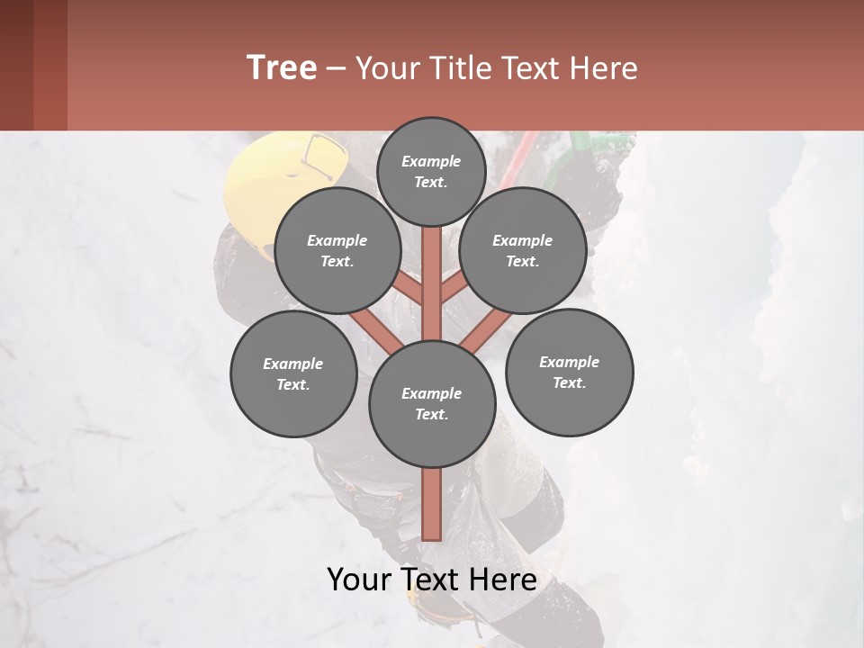 Globe Illustration Black PowerPoint Template