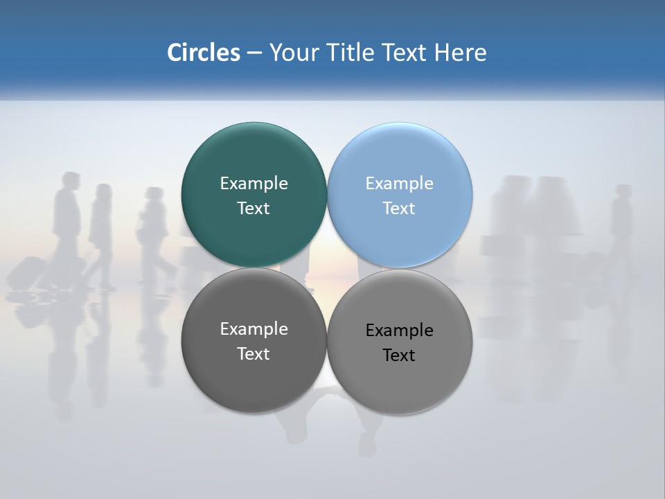 House Downtown Graphic PowerPoint Template