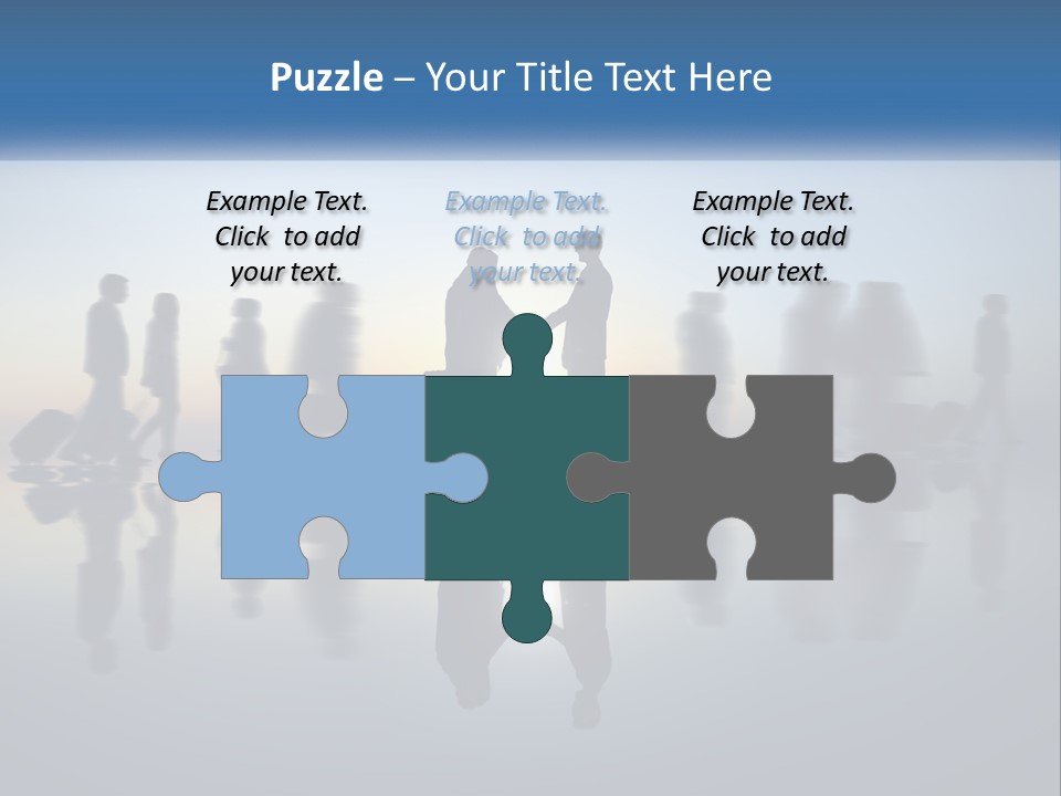 House Downtown Graphic PowerPoint Template