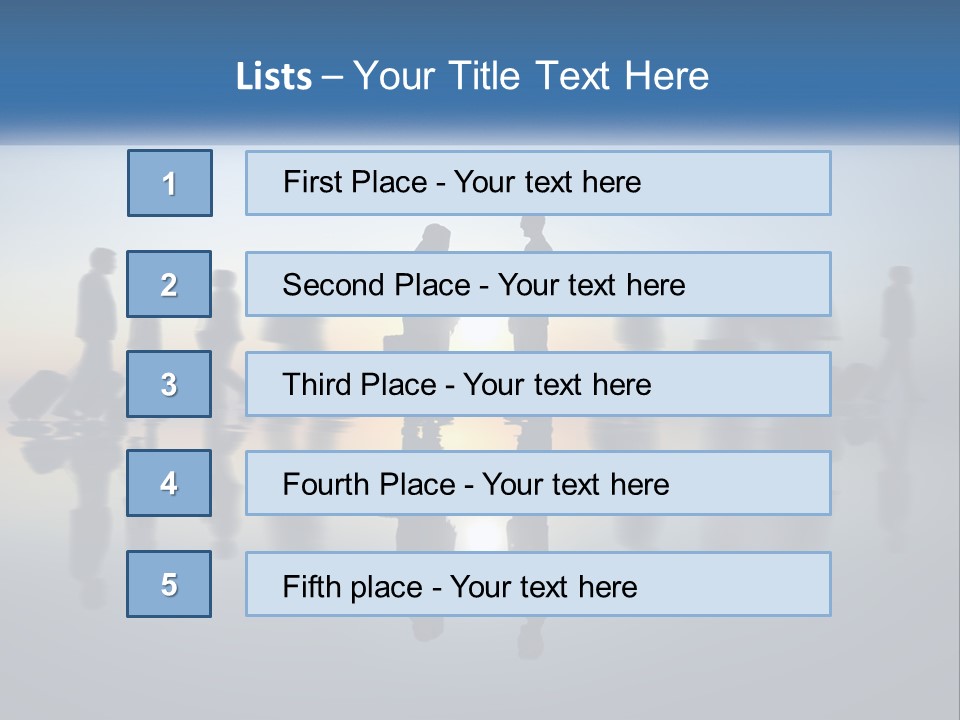 House Downtown Graphic PowerPoint Template