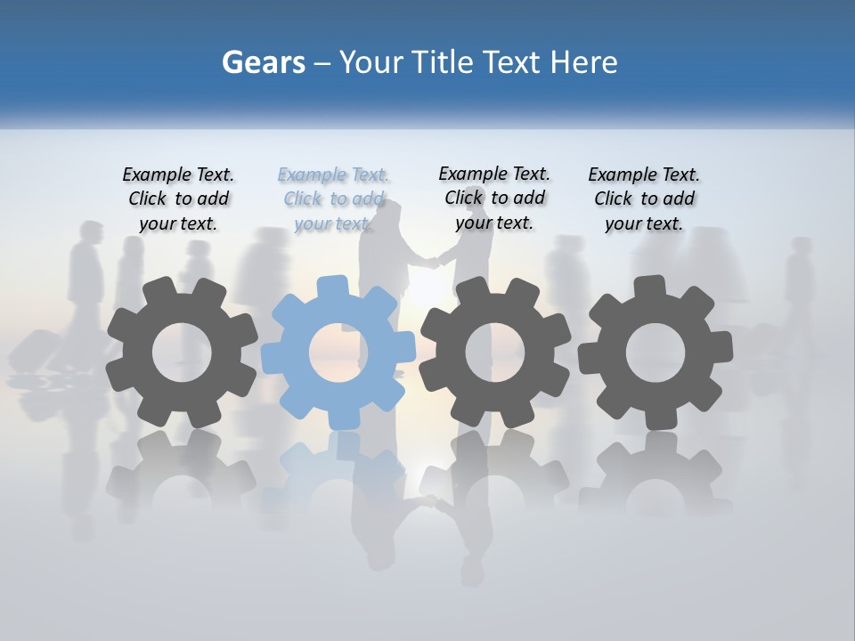 House Downtown Graphic PowerPoint Template