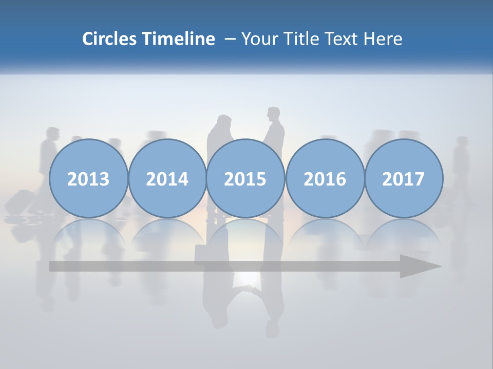 House Downtown Graphic PowerPoint Template