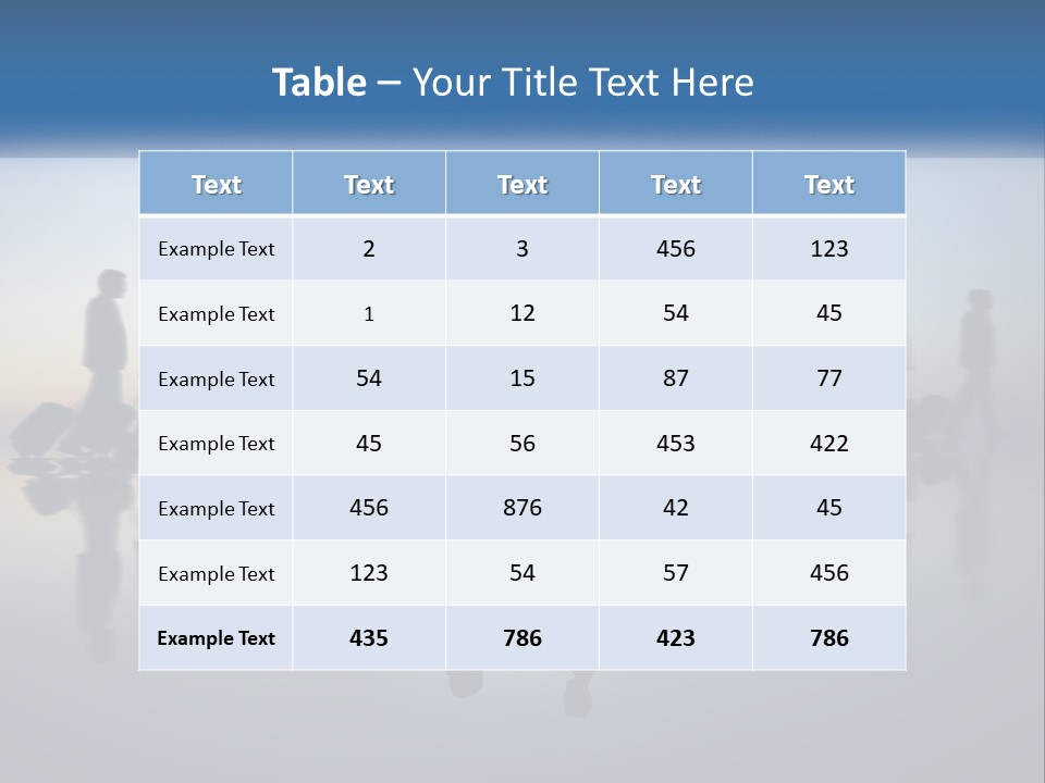 House Downtown Graphic PowerPoint Template