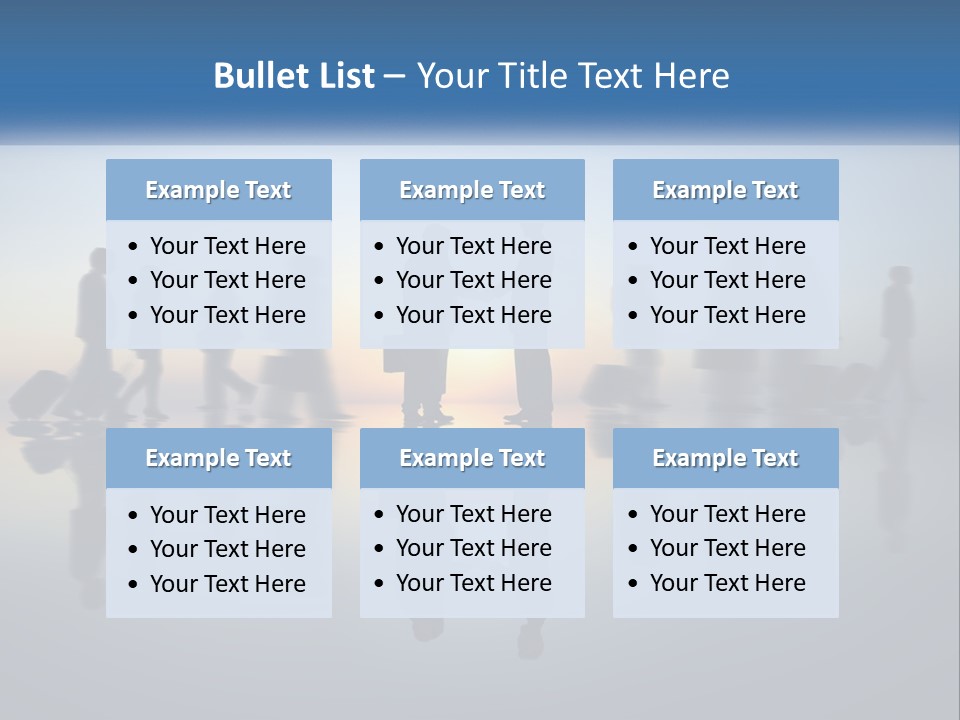 House Downtown Graphic PowerPoint Template