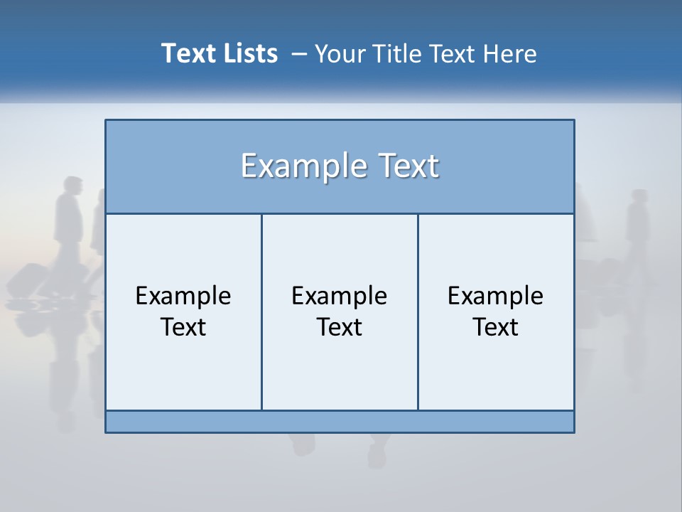 House Downtown Graphic PowerPoint Template