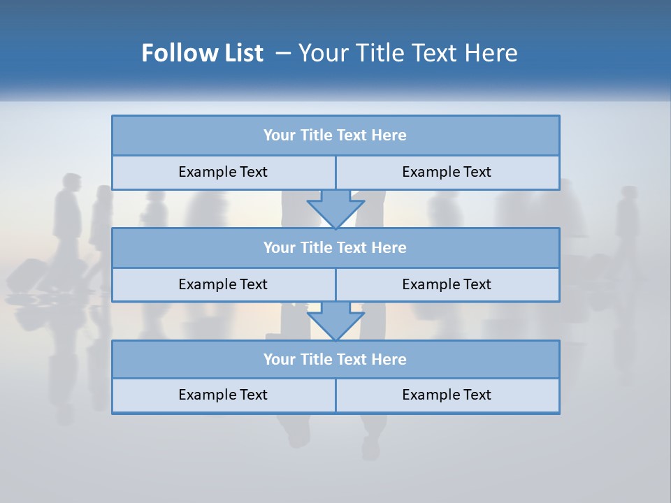 House Downtown Graphic PowerPoint Template
