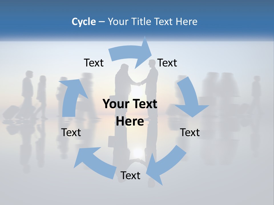 House Downtown Graphic PowerPoint Template