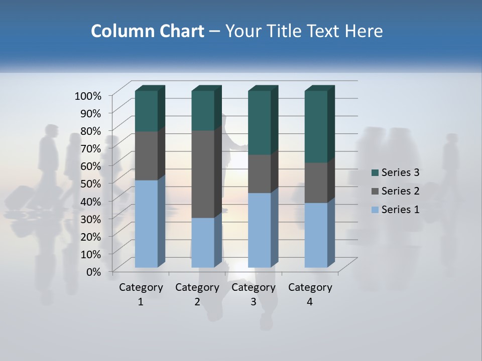 House Downtown Graphic PowerPoint Template