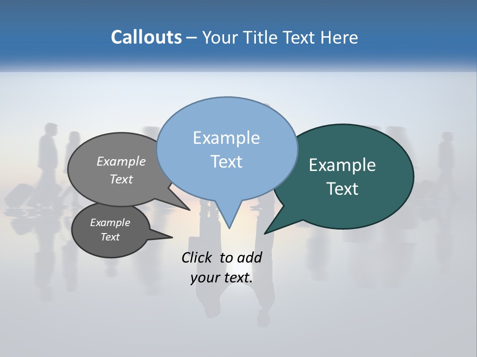 House Downtown Graphic PowerPoint Template