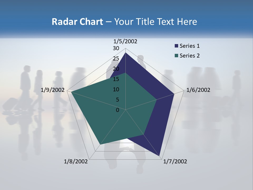 House Downtown Graphic PowerPoint Template