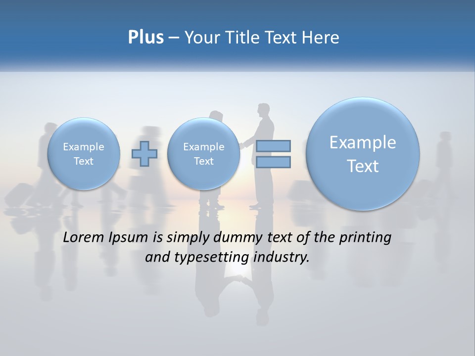 House Downtown Graphic PowerPoint Template