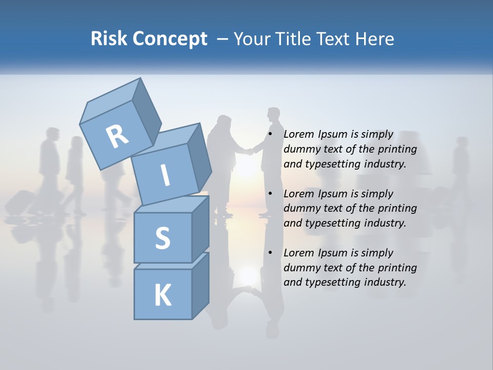 House Downtown Graphic PowerPoint Template