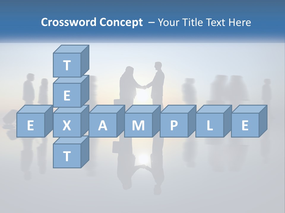 House Downtown Graphic PowerPoint Template