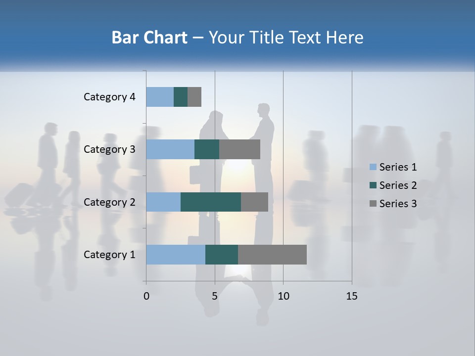 House Downtown Graphic PowerPoint Template